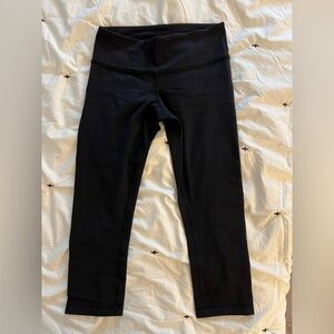 Lululemon Wunder Under Cropped Leggings 21”
